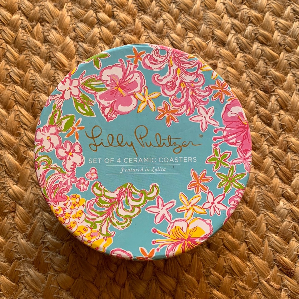 Lilly Pulitzer Coaster Set